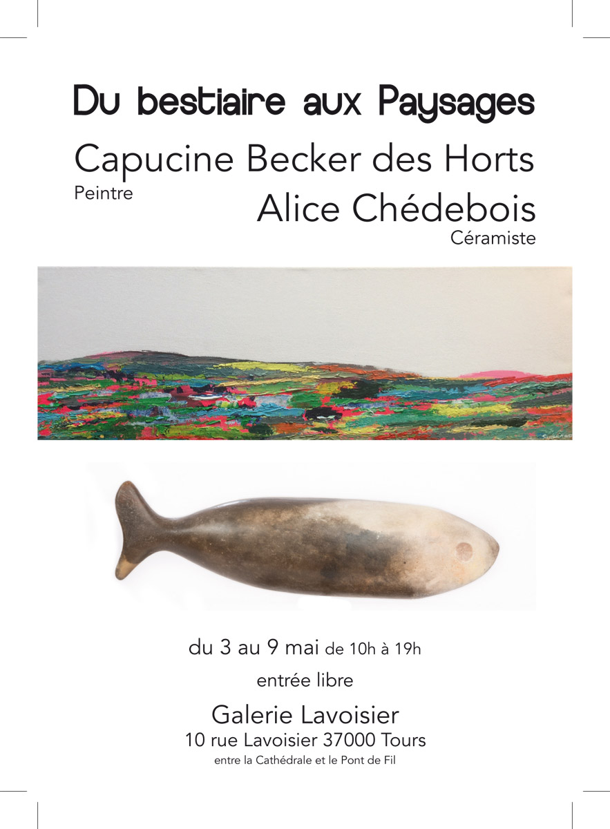 Affiches pour Alice Chédebois - céramiste