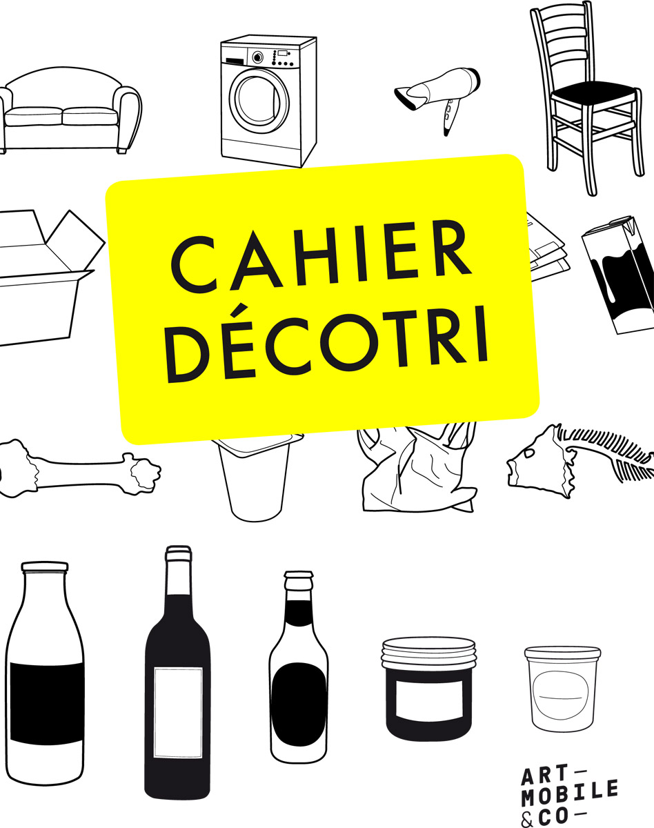 Dessin pour l'atelier Déco-tri pour ARTMOBILE & CO