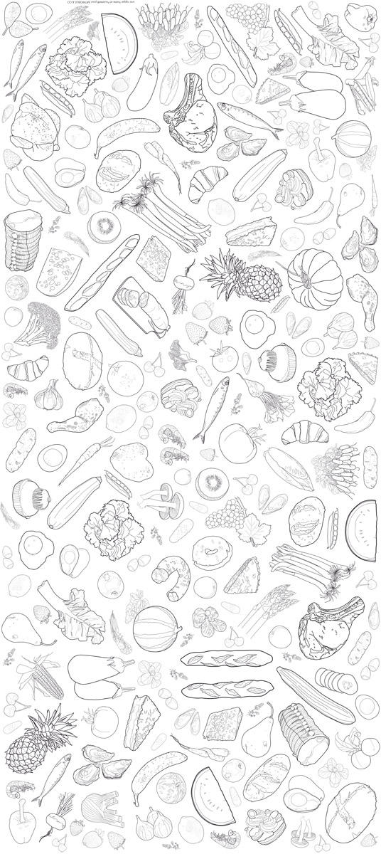 Nappe pour le Grand Banquet pour ARTMOBILE & CO