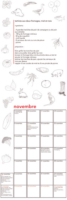 Almanach deux mille huit des éditions yvette et paulette
