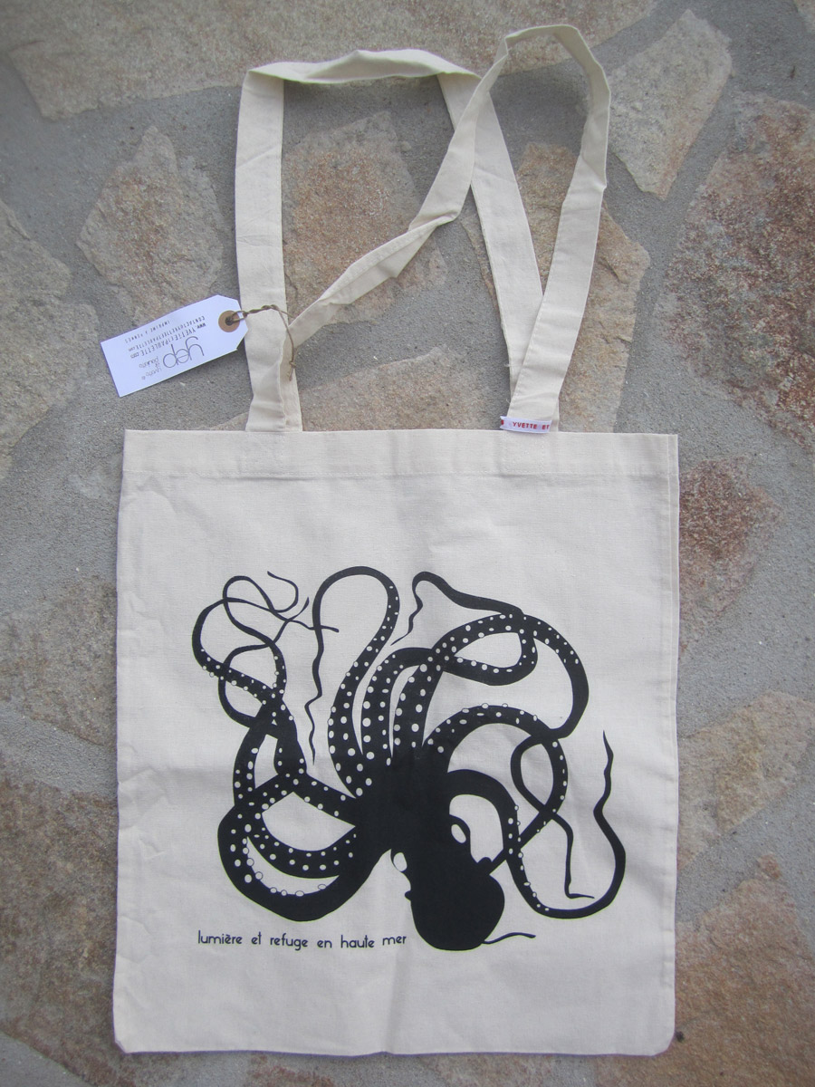 Badges et Tote bags pour la pâtisserie Mousnier à l'île d'Yeu