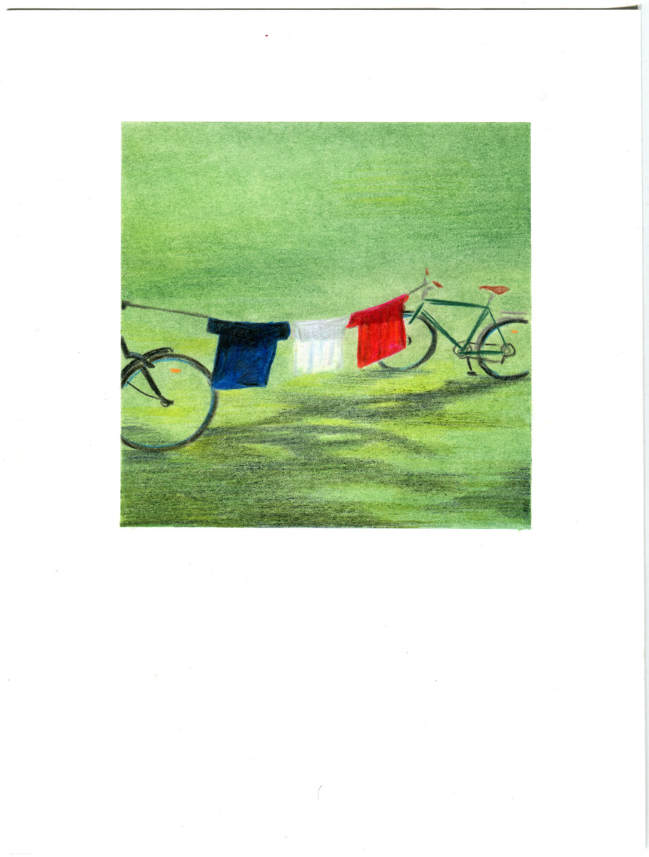 Le Tour de France d'Yvette et Paulette - les dessins