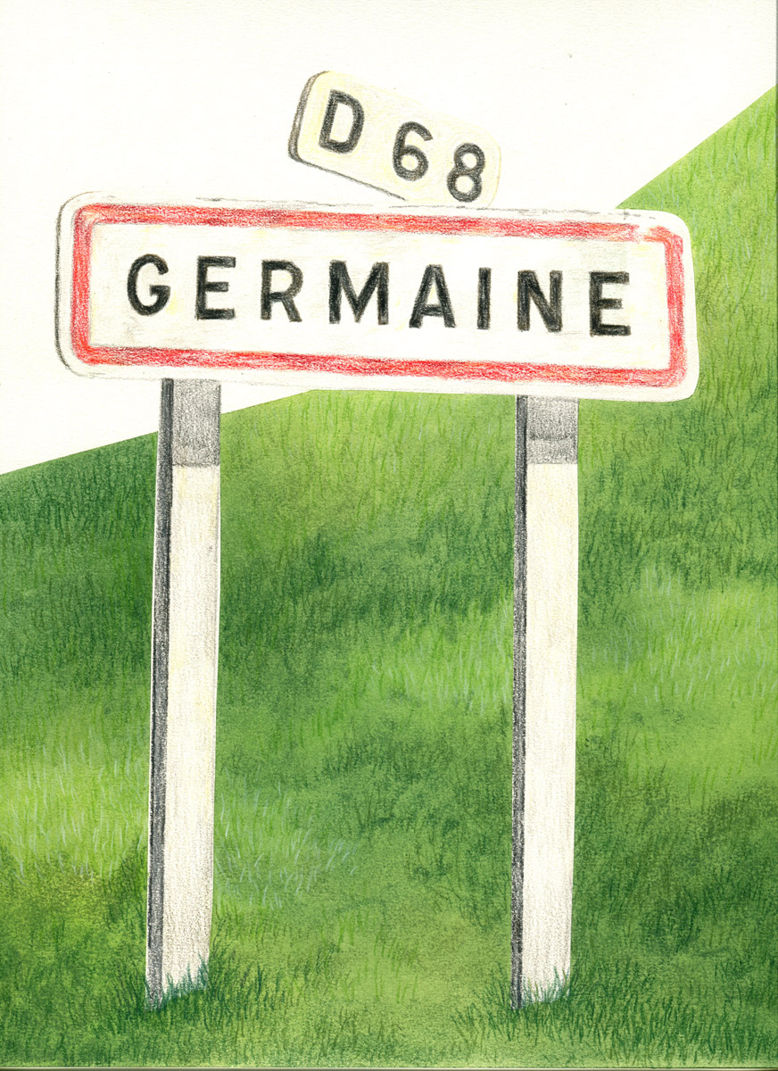 Le Tour de France d'Yvette et Paulette - les dessins