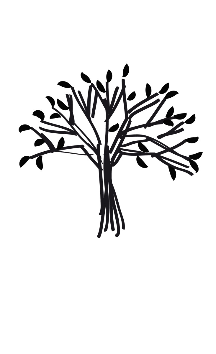 Logo et carte de visite pour Antoine Porcher - jardinier